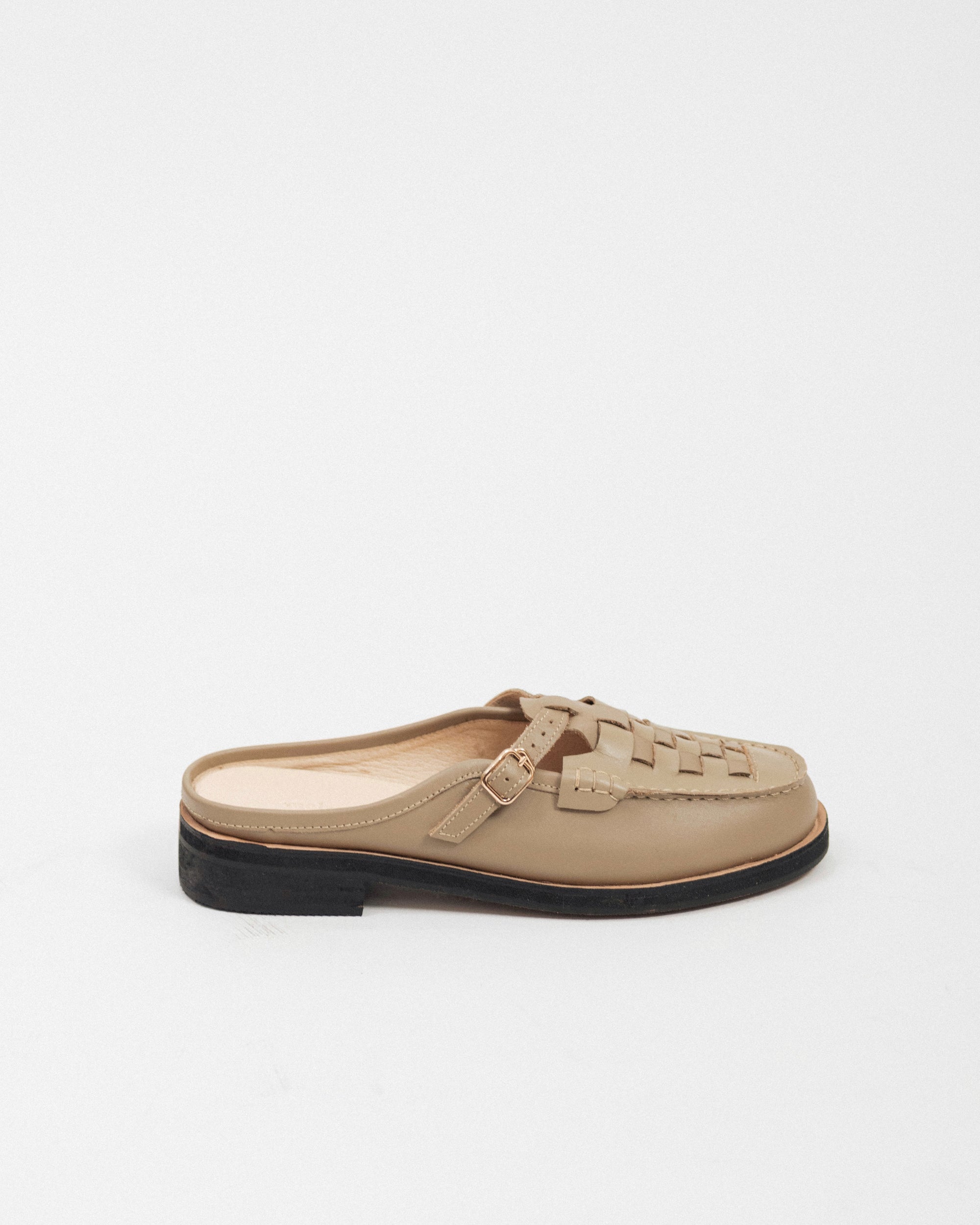 Oliver Mule Loafer, Taupe - MALZEC